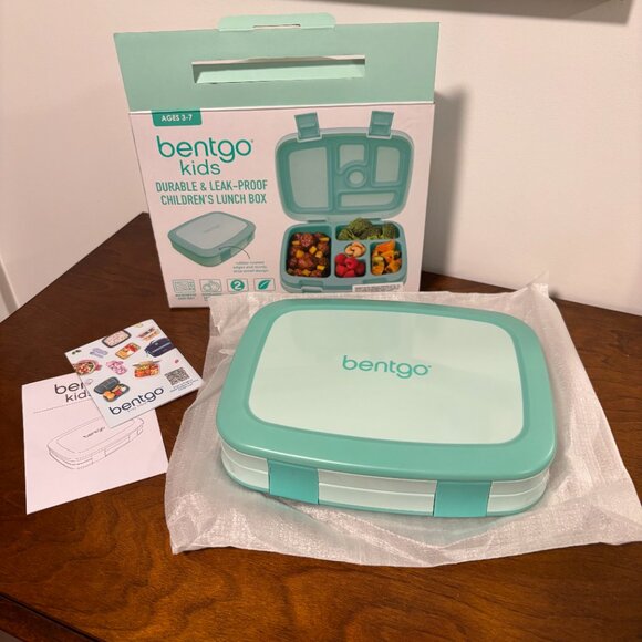Bentgo Kids Bento Lunch Box - Seafoam - Picture 4 of 4
